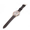 Sapphire Crystal Case Watch Rose Gold / Dark Brown (48% OFF)