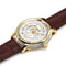 Sapphire Crystal Case Watch Gold / Brown (48% OFF)