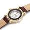 Sapphire Crystal Case Watch Gold / Brown (48% OFF)