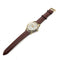 Sapphire Crystal Case Watch Gold / Brown (48% OFF)