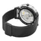 Sapphire Crystal Case Watch Black / Black