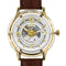 Sapphire Crystal Case Watch Gold / Brown (48% OFF)