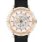 Sapphire Crystal Case Watch Rose Gold / Black