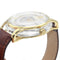 Sapphire Crystal Case Watch Gold / Brown (48% OFF)